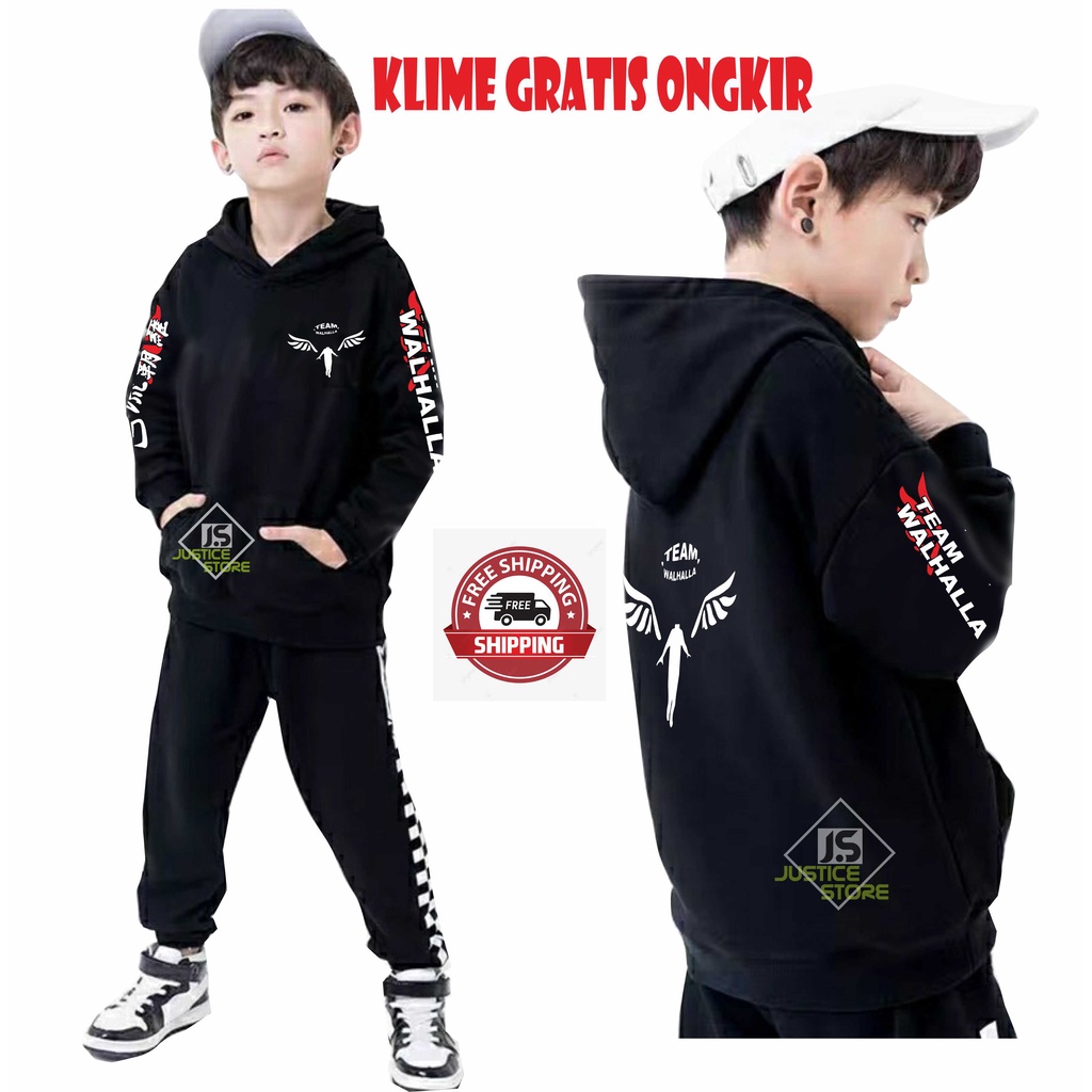 Jaket Hoodie Anak Laki Laki Tokyo Revengers Umur 6-13 TAHUN Murah Tebal Terbaru Viral Jacket Sweater Jakeet Hoodie Hoddie Outwear Cowok Valhalla Mikey Tenjiku Anime Jepang Revengres Suiter Atasan Original