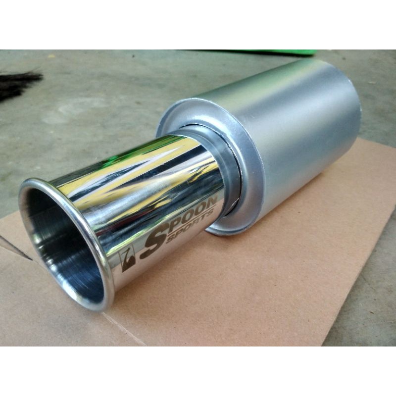 knalpot spoon,knalpot spoon polos,knalpot spoon mobil bensin,knalpot spoon mobil solar