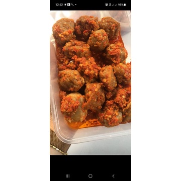 

Bakso Mercon bumbu khas