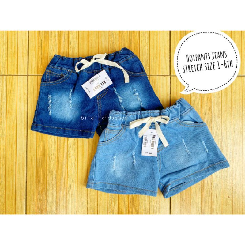 HOTPANTS JEANS ANAK/CELPEN ANAK