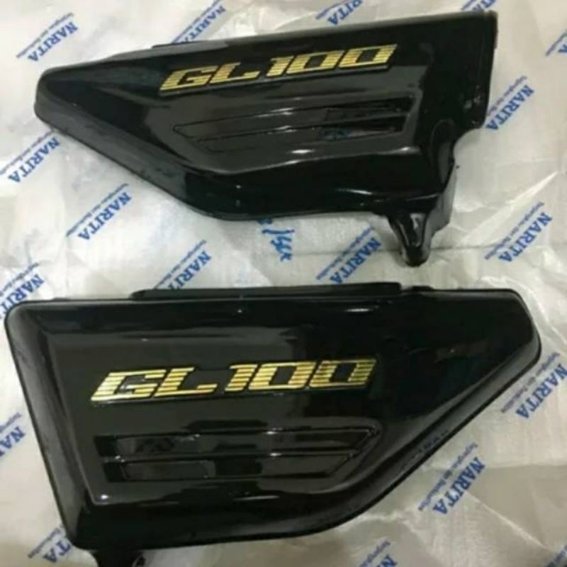 Box aki motor Honda GL 100 Box aki gl 100 kempol tempong aki bahan tebal standar warna hitam merah b
