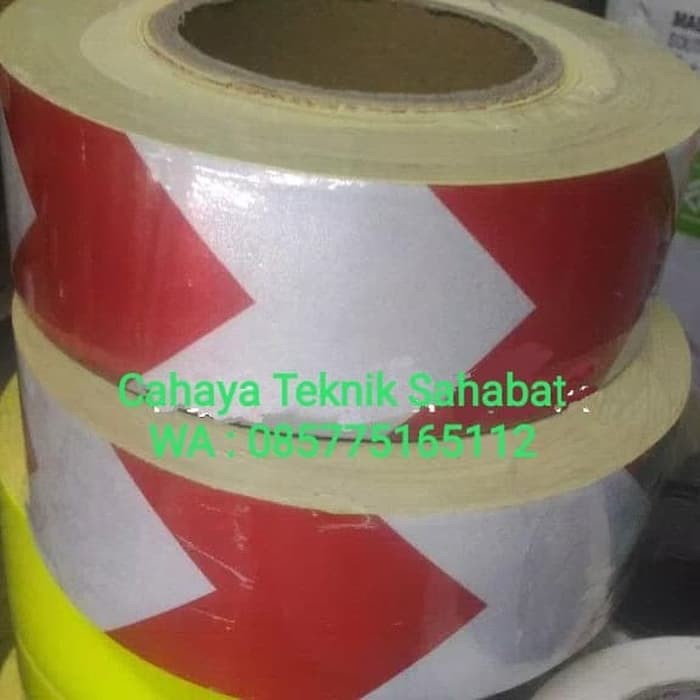 Kiwalite Sticker Reflective Merah Putih