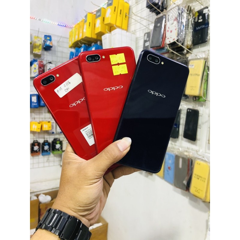 Oppo A3s Ram 2/16 fullset dan hp cas //second