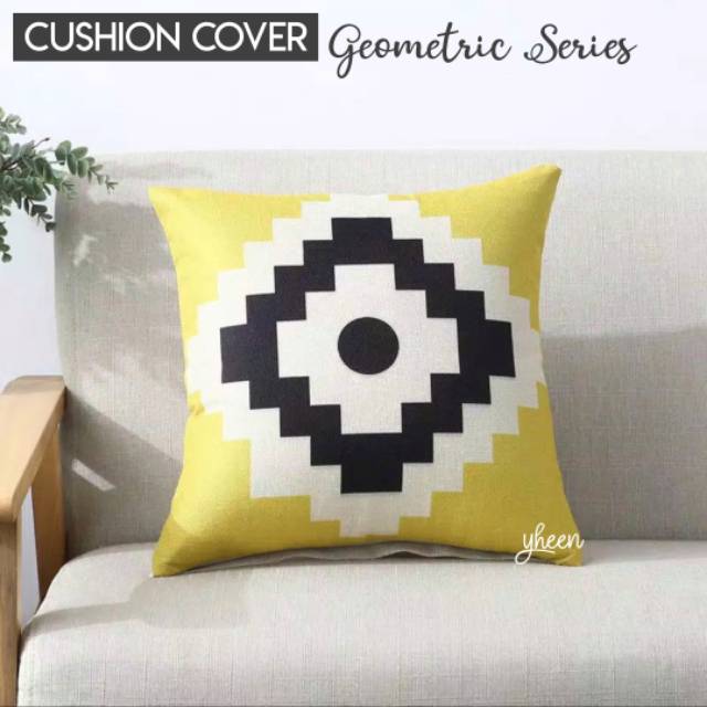 Cushion Cover / Sarung Bantal Geometric Series