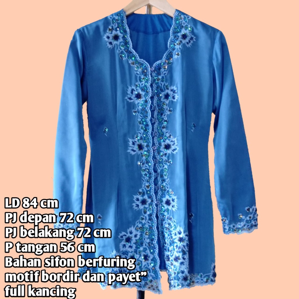 Kebaya modern/ Kebaya Kartini modern/ preloved