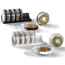 Cylindra Spice Rack Rak Bumbu / Tempat Penyimpanan Bumbu / Cylindra Spice / Tempat Bumbu Serbaguna