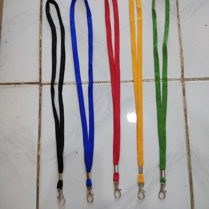 

Tali Gantungan ID Card Polos Warna