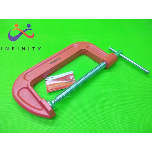 INF BENZ C CLAMP KLEM G CATOK PRESS JEPIT BESI KAYU MURAH BAGUS 3 INCH TERBAIK
