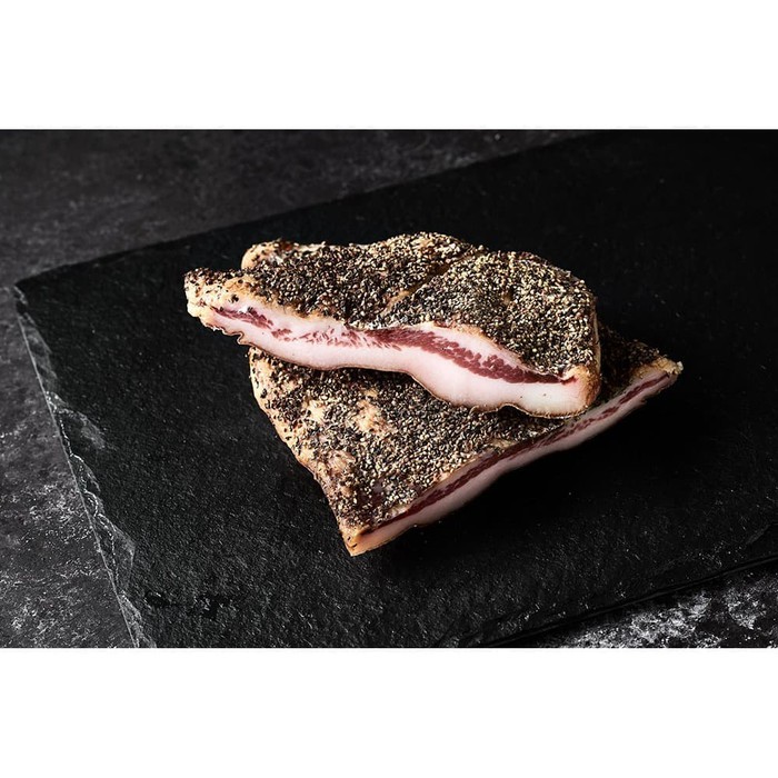 Guanciale sliced 100 gr. House Cured Air Dried Salumi