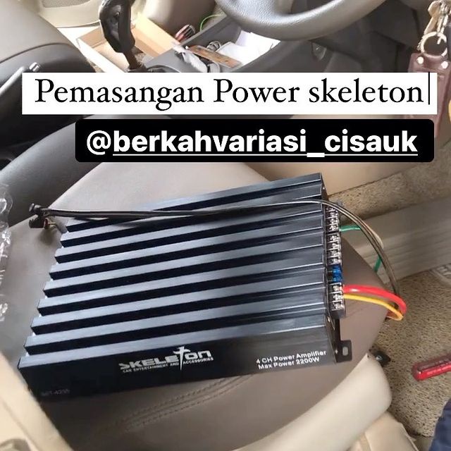 POWER SKELETON Amplifier 4 Channel SKT-4235