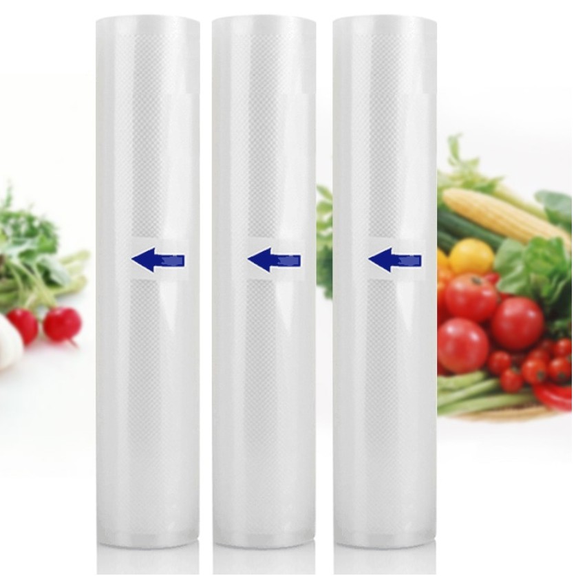 Plastik Vacuum Roll Embossed / 28x500cm / Vakum Sealer / Vacum / Refill / Plastik Makanan / Vakum