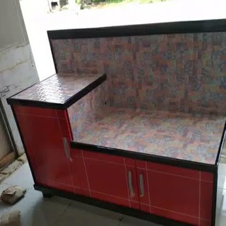 Free Ongkir Kitchen Set Rak Kompor  Cat Duko Meja  Kompor  