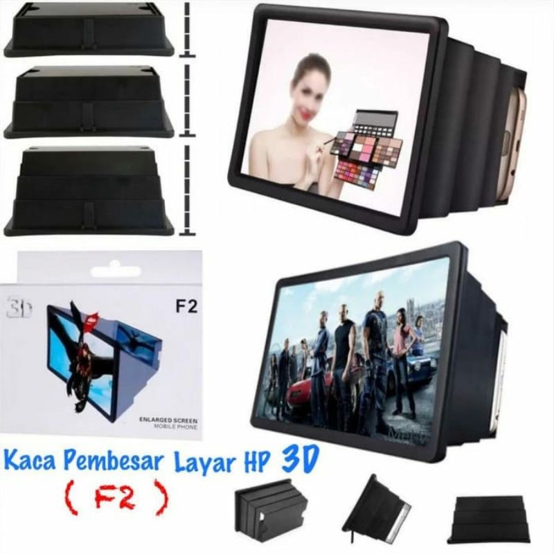 layar pembesar hp 3D f2