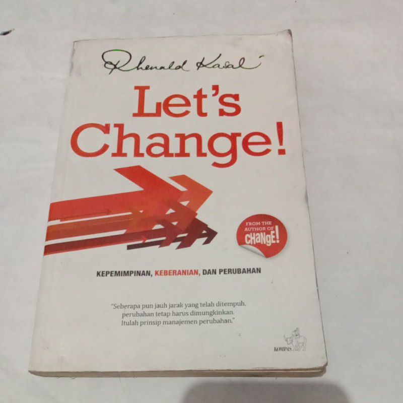 Let's Change by Rhenald Kasali