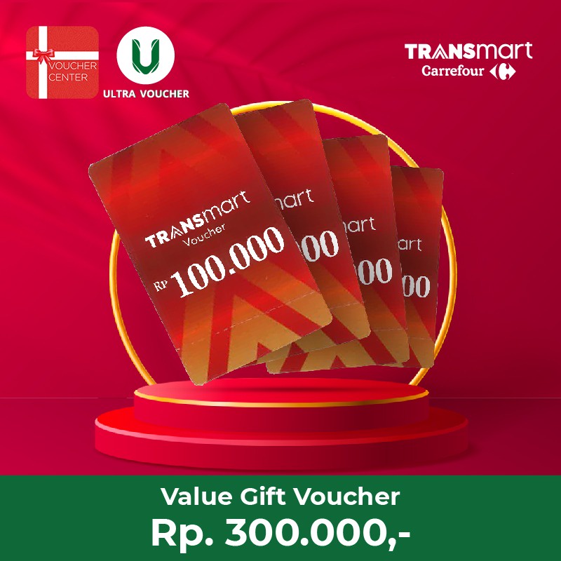 Ultra Voucher Carrefour Gift Card Rp.300,000,-