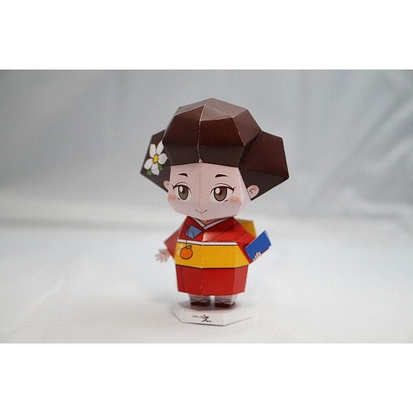 DIY Papercraft Figure Anime Nobun Chan