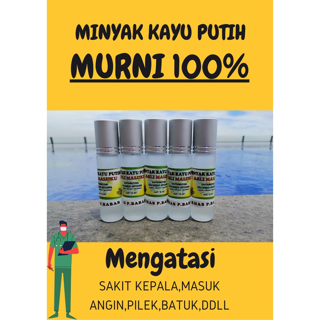 minyak kayu putih murni 100% Halal
