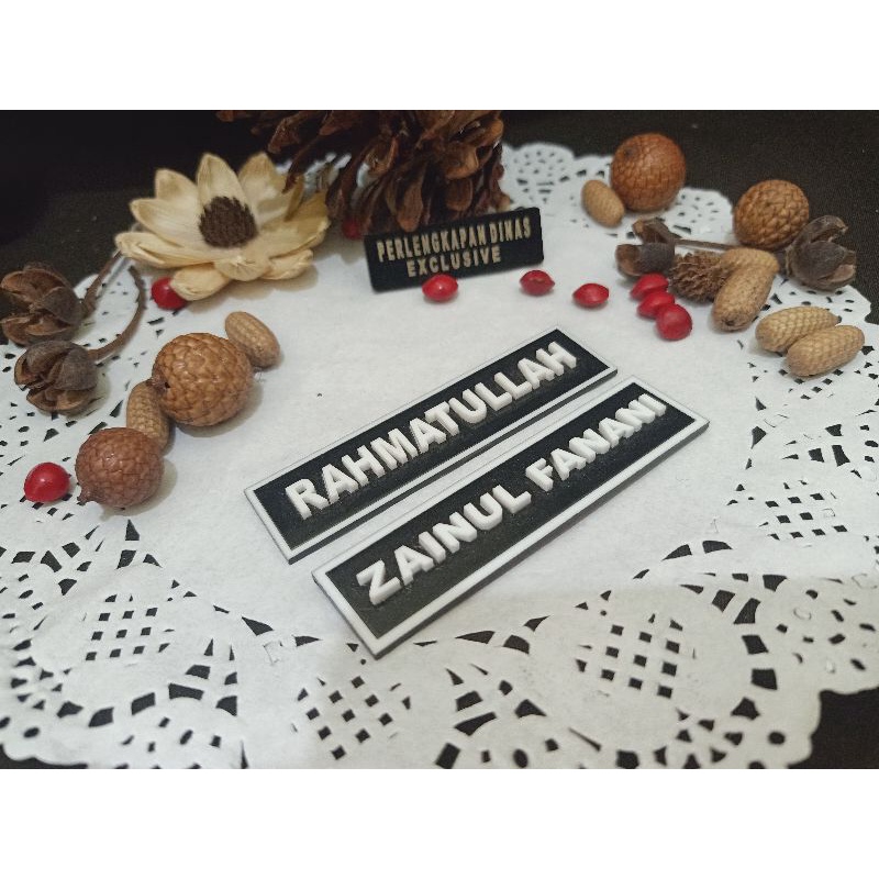 

Papan Nama Name Tag Hurup Timbul