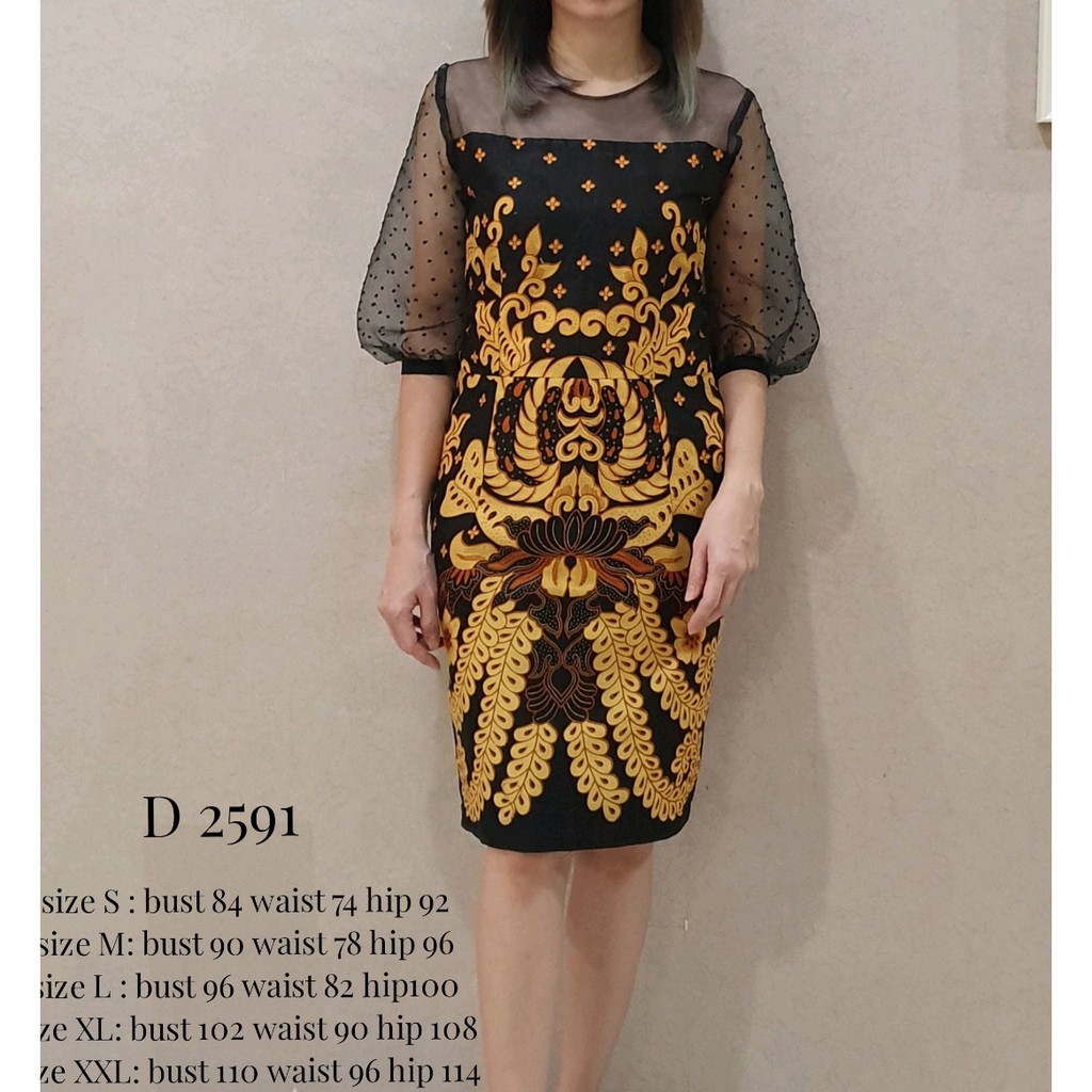 Baju Batik Fashion D2591 Shopee Indonesia Baju Batik Fashion D2591 Shopee Indonesia