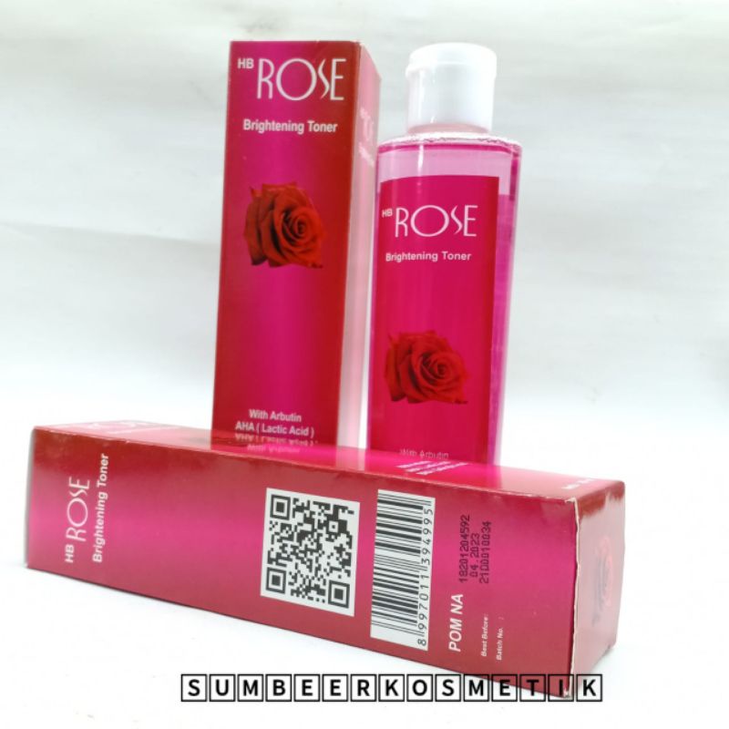 TONER ROSE 100 ml. HB BRIGHTENING