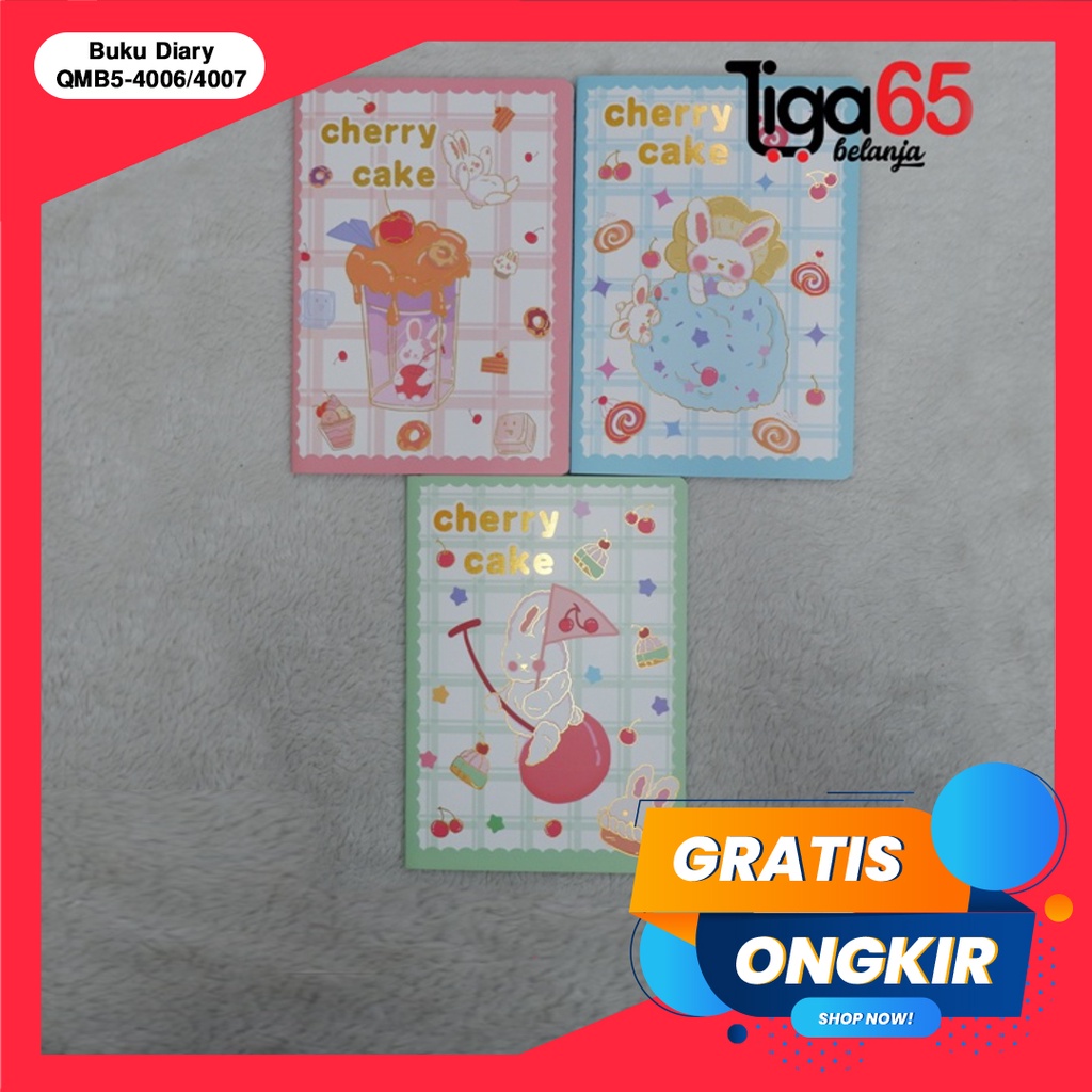 365 Notebook/Buku Diary/Buku Harian/BOOK #41336 (QMB5-4006/4007)