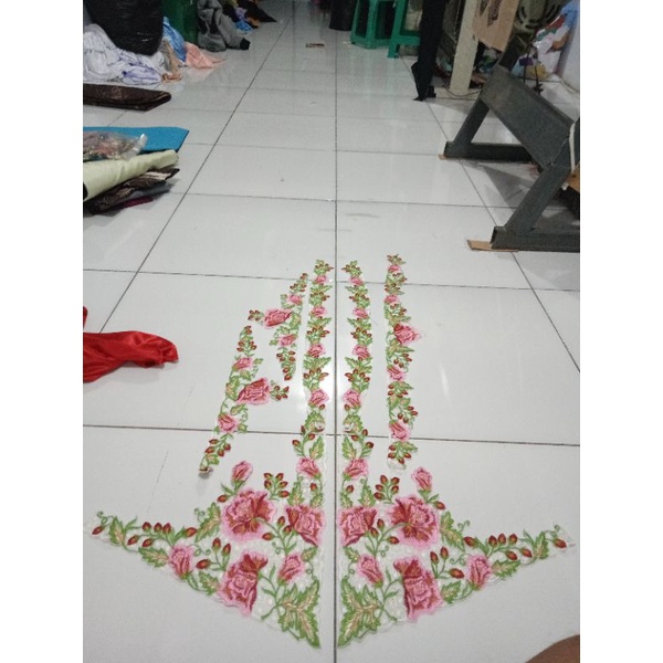 RENDA BORDIR KEBAYA ENCIM (Renda Saja)