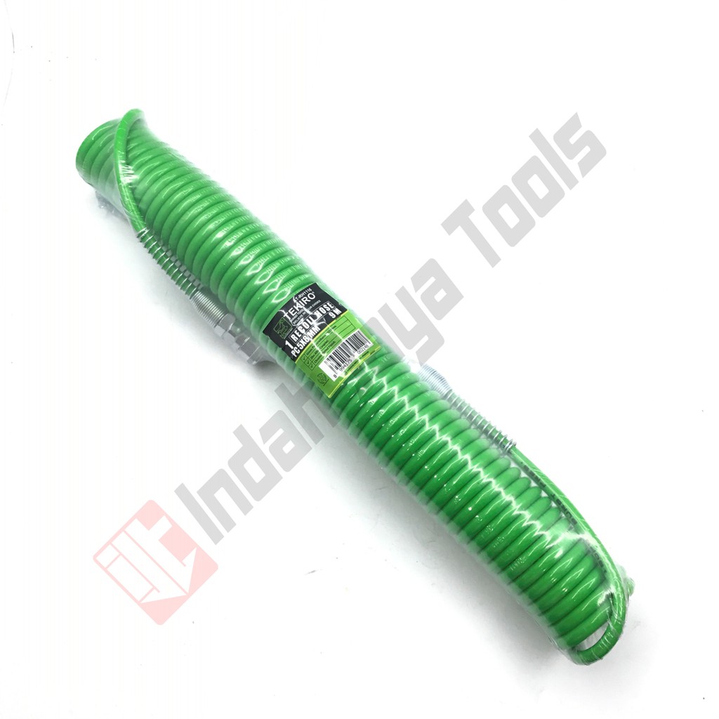 TEKIRO Recoil Hose 9 Meter - Selang Angin Kompresor Spiral