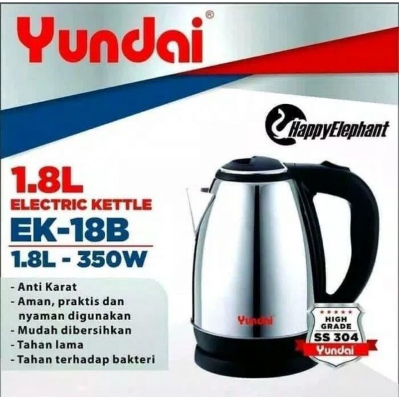Teko listrik Yundai 1.8L