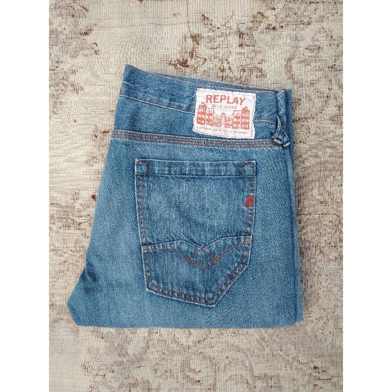 replay jeans pocket selvedge second original