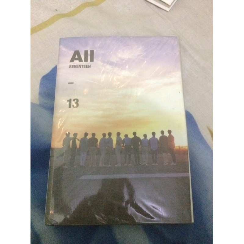 SEVENTEEN AL1 ALBUM (Cd Plate dan Postcard Scoups, Stiker)