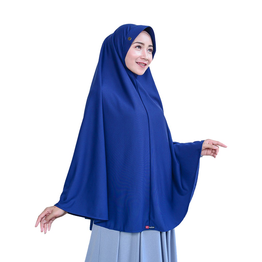 TERMURAH..Jilbab NAFISA Asha JUMBO | Khimar Instan Pet Syar'i | Hijab Instan Bergo Kaos Jumbo