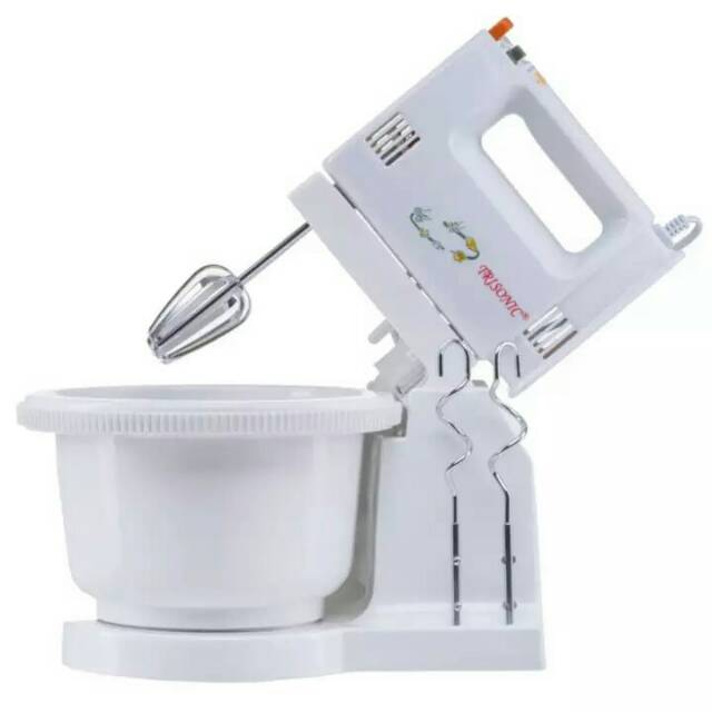 Trisonic stand mixer commixer berdiri-putih