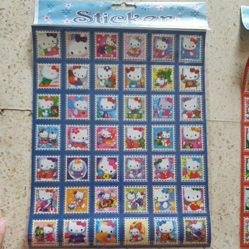 

stiker hello kitty