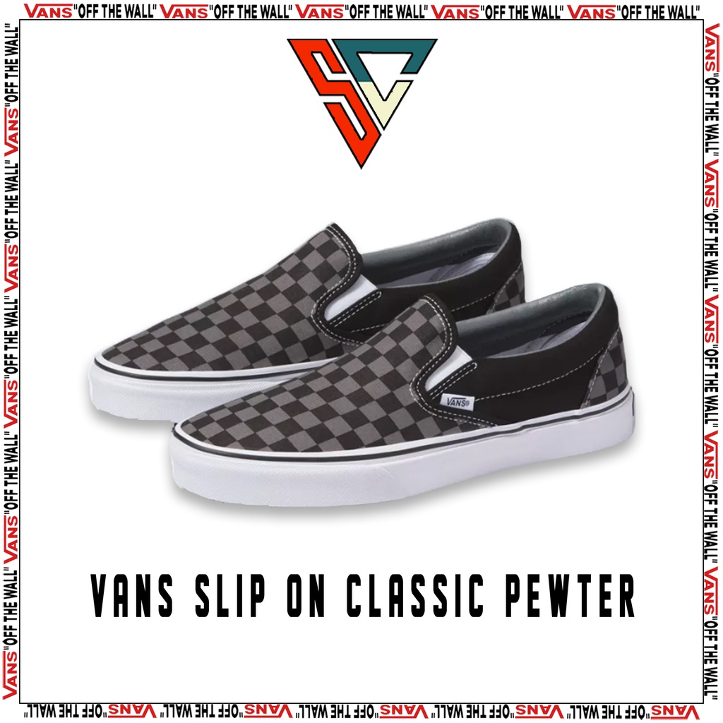 Vans Slip On Pewter Original Global Market