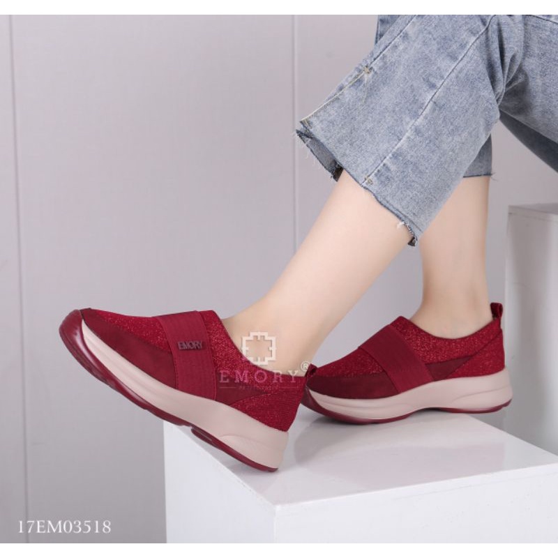 sepatu wanita sepatu EMORY Nathanie 17EMO3518 wedges