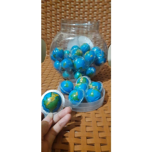 [1PCS PLANET HALAL] Planet Bubble Gum / Permen Karet Trolly / Permen Karet Bumi 100 % HALAL / Permen