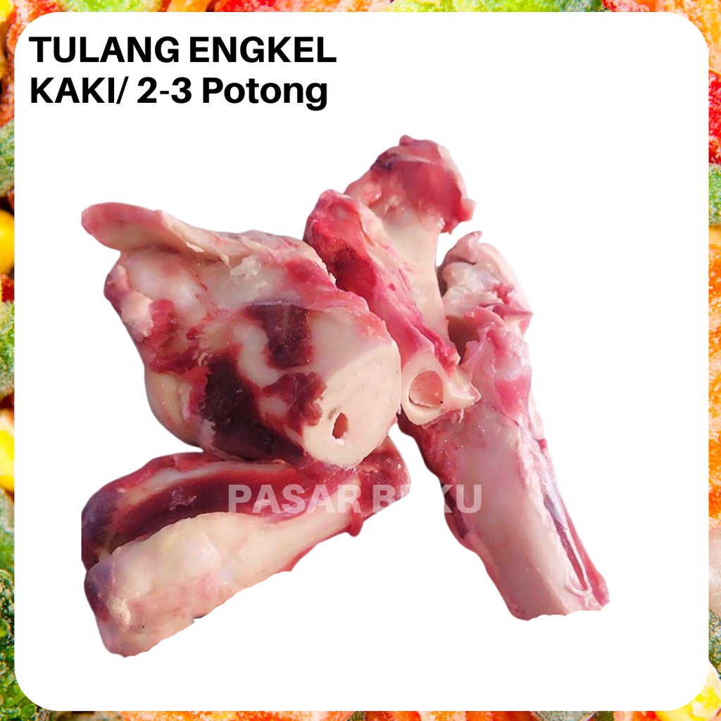 

Tulang Engkel Kaki Sapi per Potong Sumsum Sapi Frozenfood Pasar Beku Padang