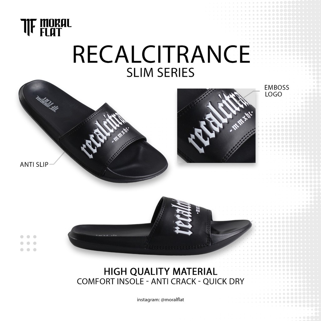Sandal Slop Casual-Moral Flat x Recalcitrance HC-Series-2