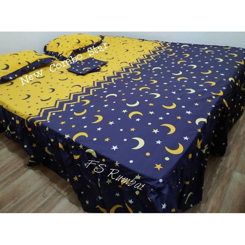 Sprei rumbai homemade doraemon star rumbai kudapony