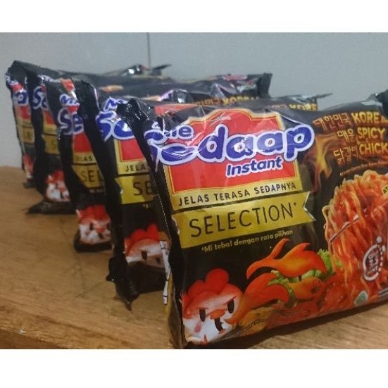 

Mie Sedap Instant Selection Korean Spicy Chicken