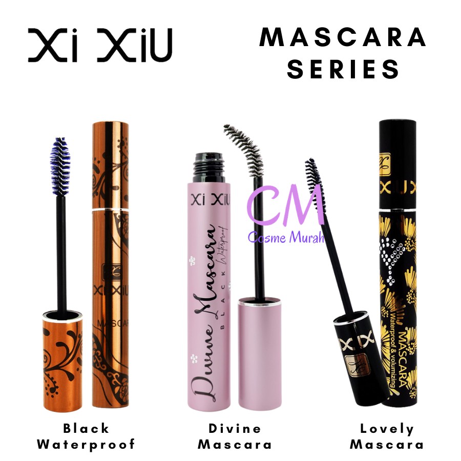 Jual CM XI XIU Mascara / Divine / Lovely / Black Waterproof Volumizing