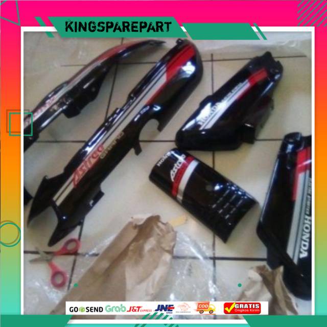Paketan Cover Body Astrea Grand Bulus 1991 - 1992 - 1993 / Full Body Grand Bulus