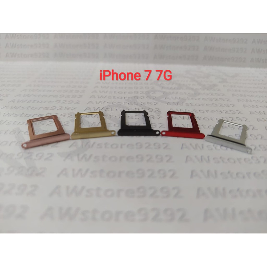 Slot Tempat Dudukan Kartu Simcard Lock Sim card Simtray Sim Tray iPHONe 7 / 7G IP 7 / 7G