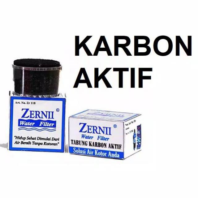 refil karbon aktif filter air Zernii