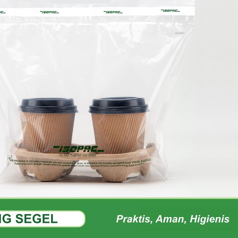 

♫ Kantong Bersegel ISOPAC ( 1 Pack isi 50pcs ) Kemasan Plastik - Delivery Bag - Plastik segel ❉