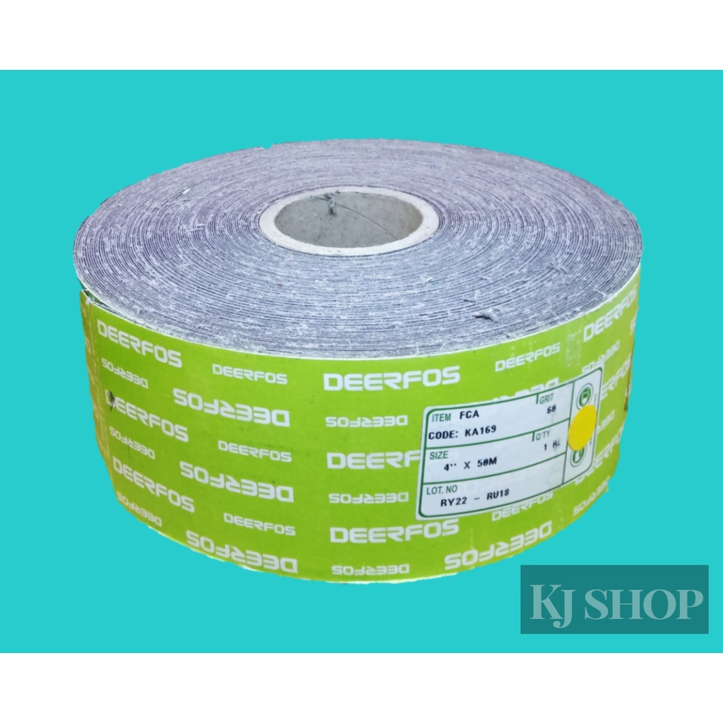 Kertas Gosok / Kertas Amplas / Kertas Gosok Meteran Deerfos Grit 60