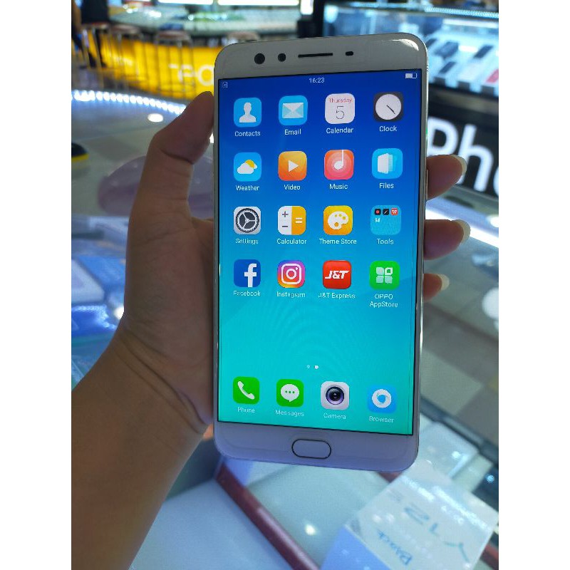 oppo F3+ second ram 4/64 mulus fullset