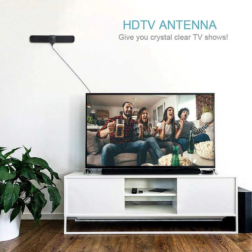 Taffware Antena TV Digital Indoor DVB-T2 High Gain 25dB - TFL-D141