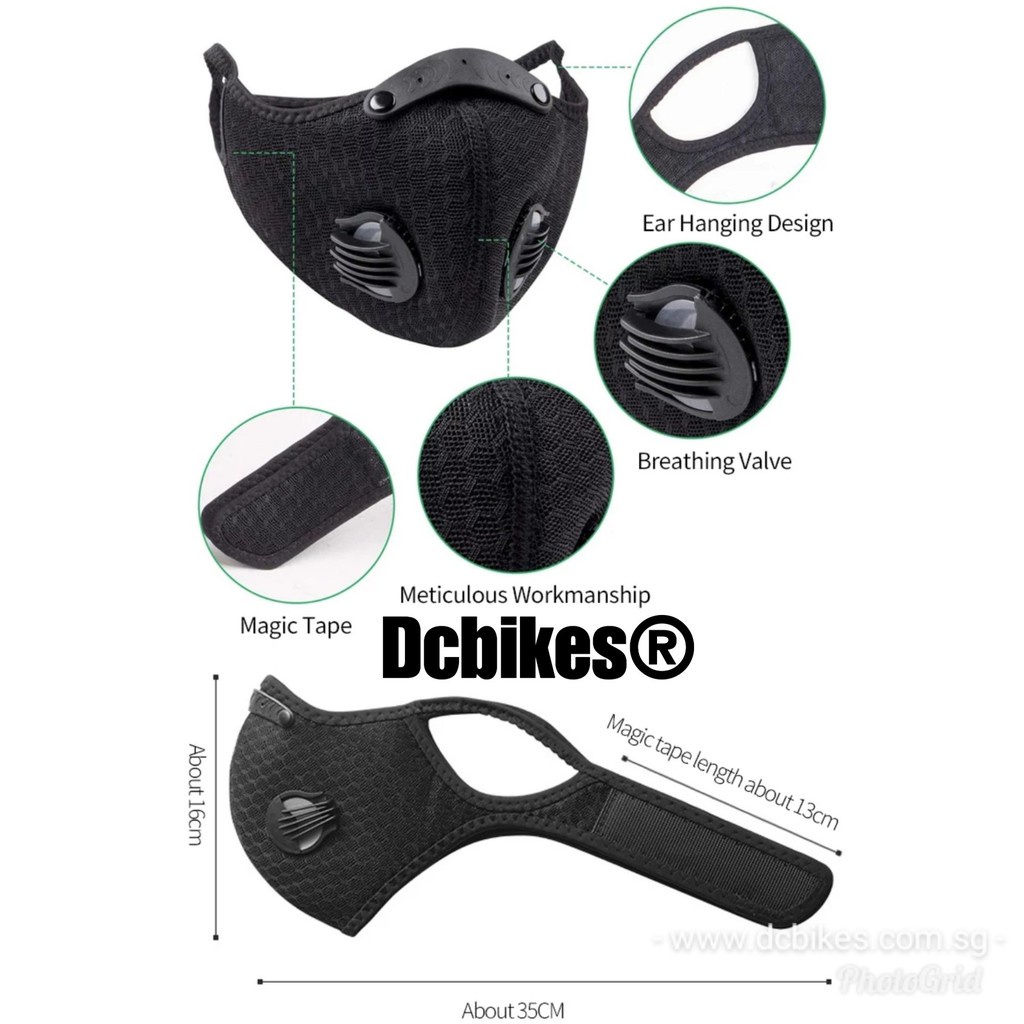 Masker KN95 SPORT MASK FILTER CARBON Masker KESEHATAN Masker Kain Motif Masker BRUKAT masker sport Sports outdoor masker bersepeda masker carbon filter masker kekinian 2022 masker terlaris murah Dengan desain tali perekat sehingga dapat fit dengan wajah