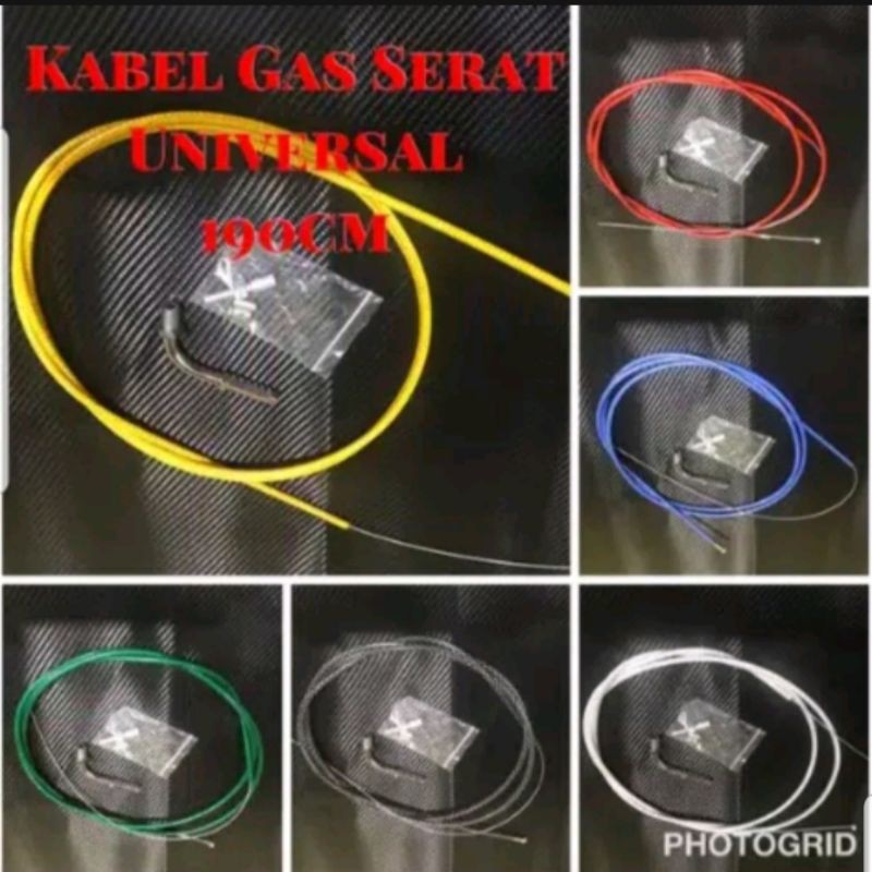 Kabel gas serat matic thailand plus L gas cnc